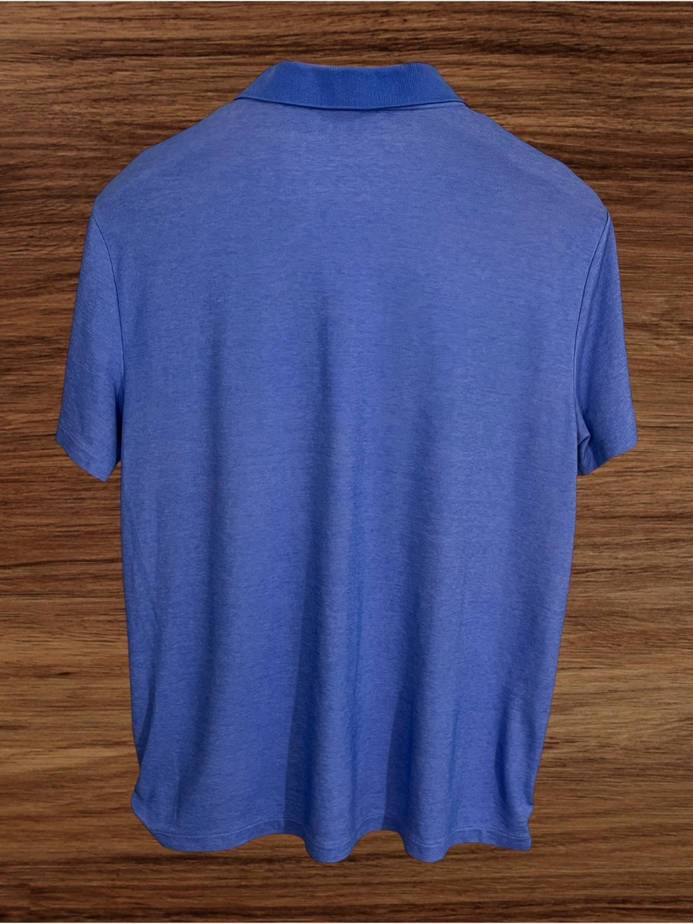 Calvin Klein Men’s Sky Blue Zip Collar Polo. Tag Size Large. Fits Medium. - Picture 2 of 7